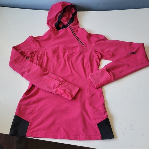 Lululemon Rare Run Spirit Pullover Fruity Tootie Hot Pink Size 6 - Picture 11 of 11
